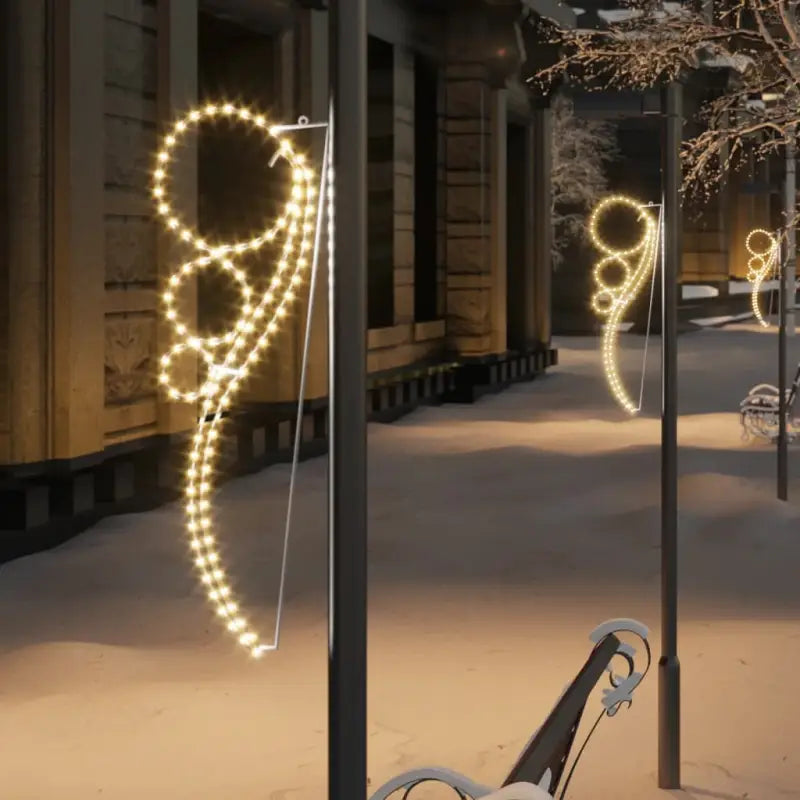 Kerstballichtsnoer voor een gezellige feestelijke sfeer - 4 / 1 - Kerstverlichting