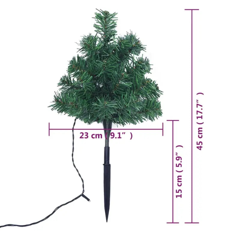 Kerstbomen met verschillende lichteffecten voor buiten versiering - Kerstbomen
