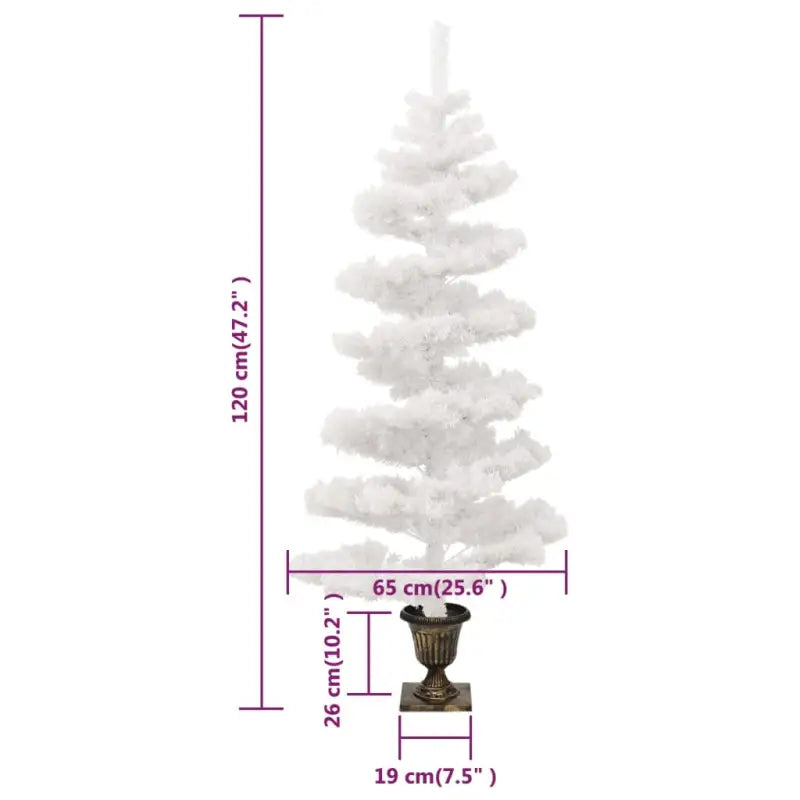 Kerstboom met spiraal ontwerp en verschillende lichteffecten - Kerstbomen