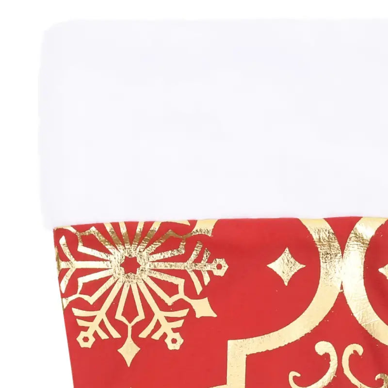 Kerstboomrok met sneeuwpatroon voor een luxe kerstboom uitstraling - Kerstboomrokken