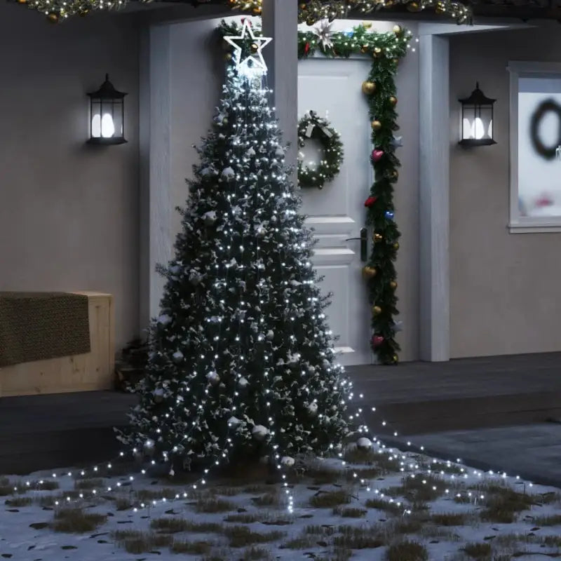 Kerstboomverlichting met diverse lichteffecten voor een feestelijke sfeer - Koudwit / 1 - Kerstverlichting