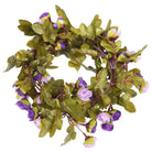 Kerstslingers met bloemen voor een romantische sfeer - Kransen en slingers