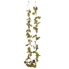 Kerstslingers met bloemen voor een romantische sfeer - Kransen en slingers