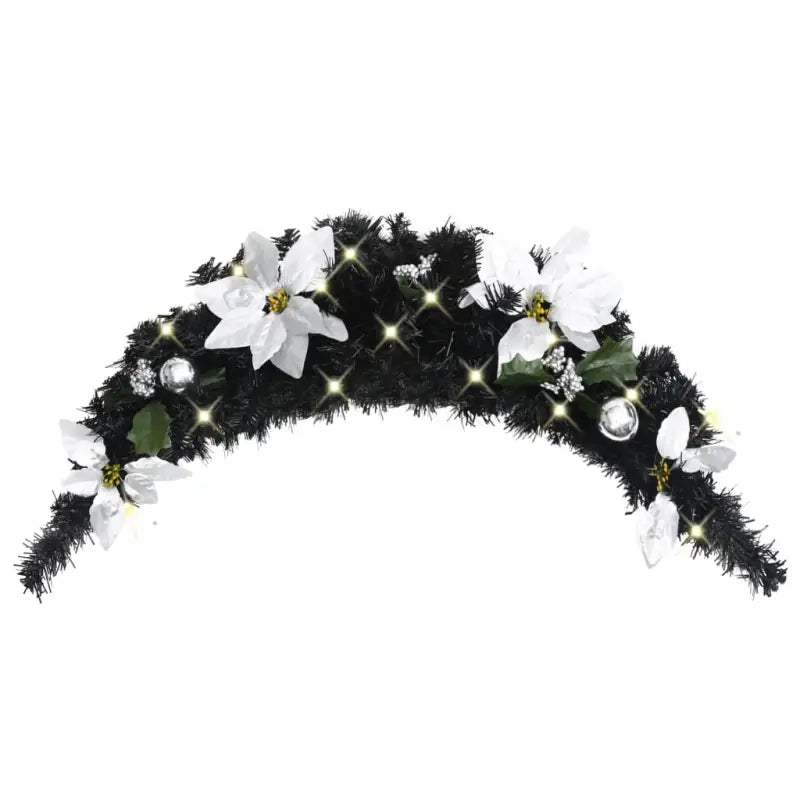 Kerstverlichting en Creëer de perfecte kerstsfeer met onze mooie kerstboog zowel binnen- als buitengebruik - Zwart &