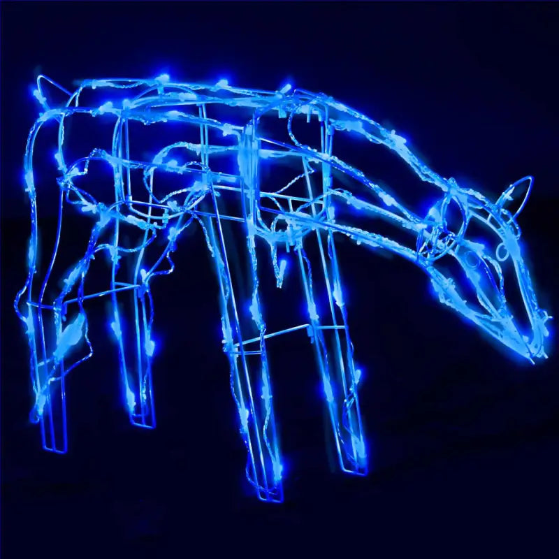 Kerstverlichting met drie rendieren en LED’s voor buitendecoratie - Kerstverlichting