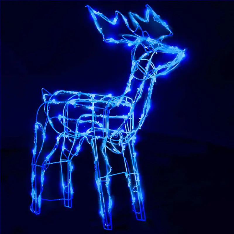 Kerstverlichting met drie rendieren en LED’s voor buitendecoratie - Kerstverlichting