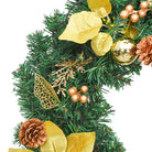 Kerstverlichting met gouden slinger voor binnen en buiten - Kerstverlichting