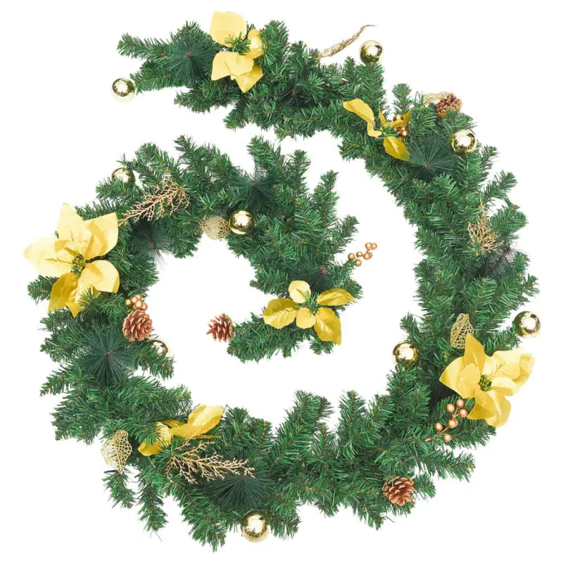 Kerstverlichting met gouden slinger voor binnen en buiten - Kerstverlichting