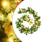 Kerstverlichting met gouden slinger voor binnen en buiten - Groen & wit / 1 - Kerstverlichting