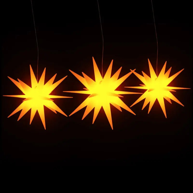 Kerstverlichting met grote en kleine sterren voor E14 spanning - Kerstverlichting