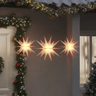 Kerstverlichting met grote en kleine sterren voor E14 spanning - Wit / 1 - Kerstverlichting