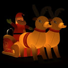 Kerstverlichting met ingebouwde ventilator voor een feestelijk tuinzicht - Kerstverlichting