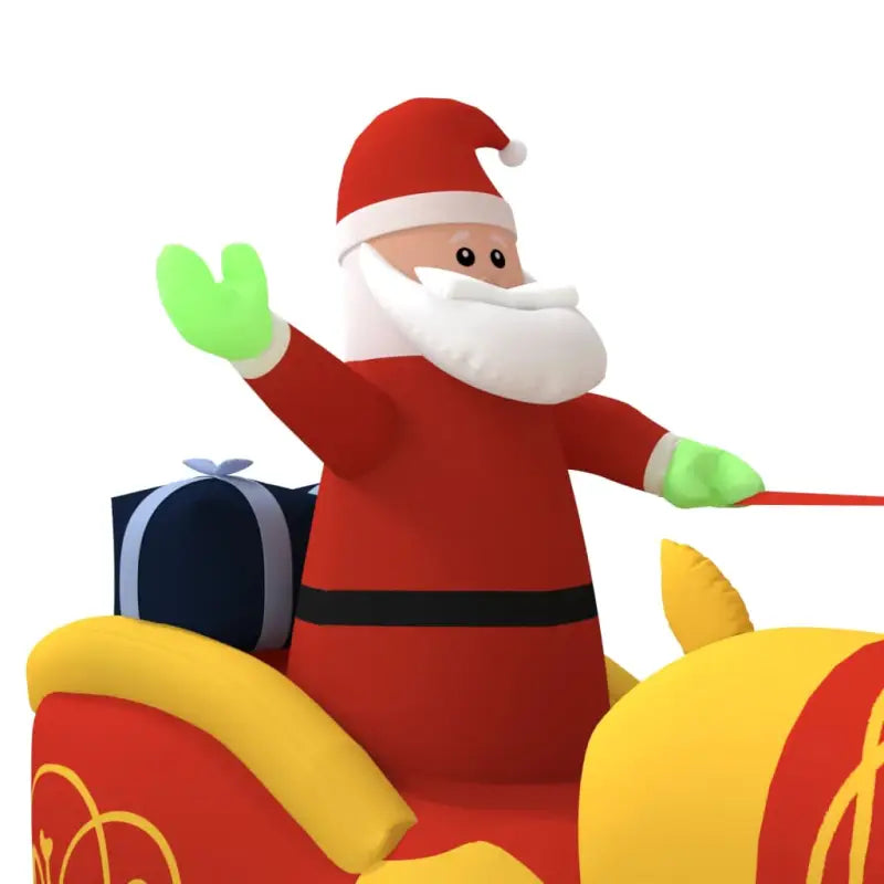 Kerstverlichting met ingebouwde ventilator voor een feestelijk tuinzicht - Kerstverlichting