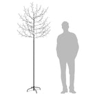 Kerstverlichting met kunstkerstboom en koudwit licht voor binnen - Kerstverlichting