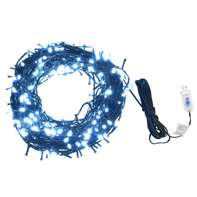Kerstverlichting met LED en totale lengte van 15 meter - Koudwit / 40 m / 1 - Kerstverlichting