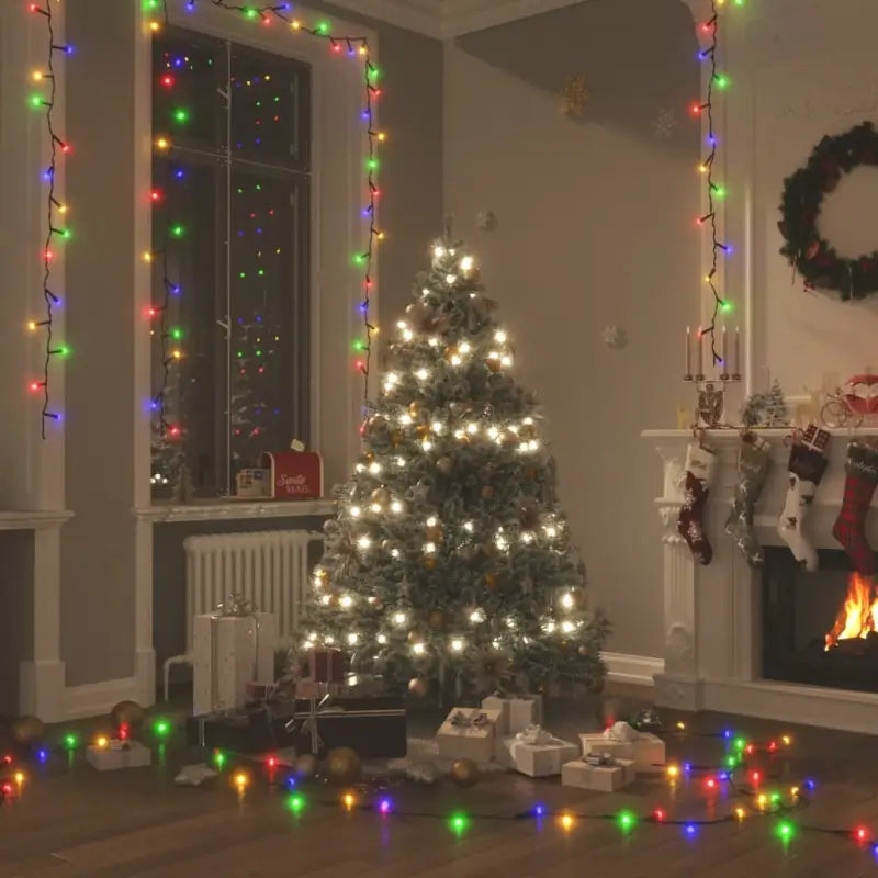 Kerstverlichting met LED en totale lengte van 15 meter - Multikleur / 60 m / 1 - Kerstverlichting