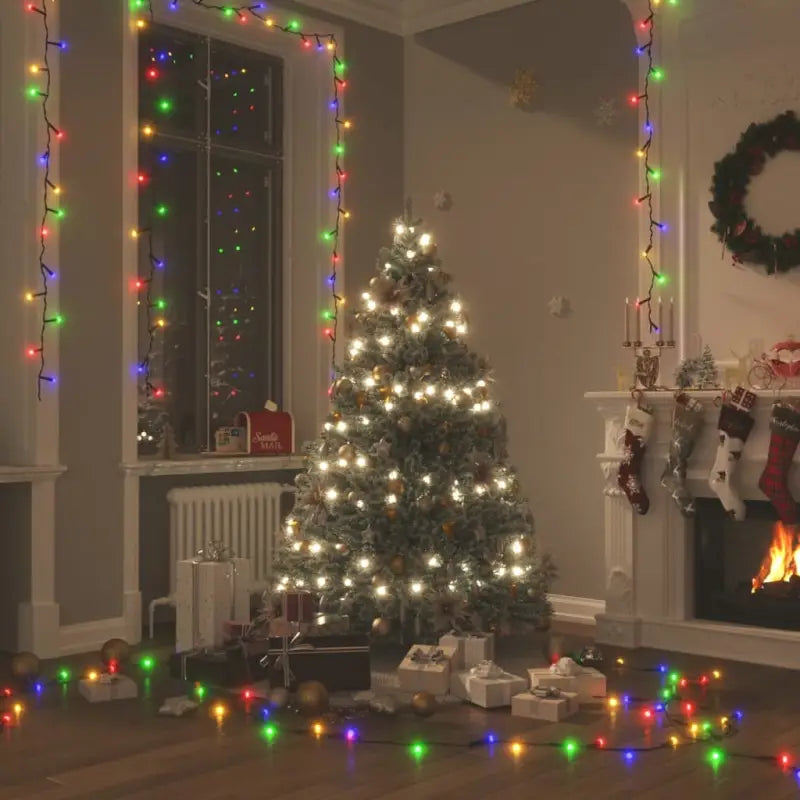 Kerstverlichting met LED en totale lengte van 15 meter - Multikleur / 200 m / 1 - Kerstverlichting