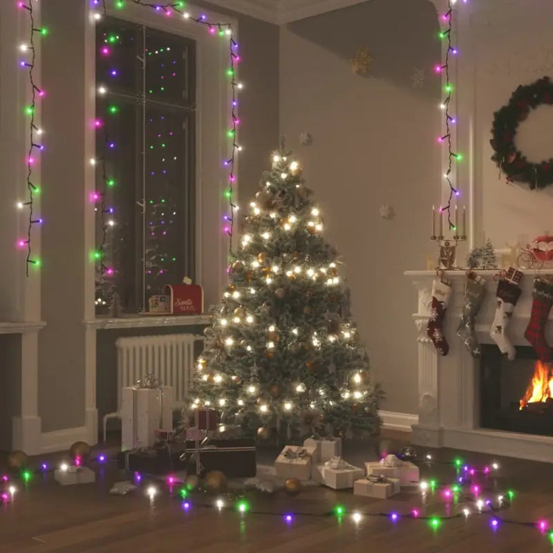 Kerstverlichting met LED en totale lengte van 15 meter - Pastel meerkleurig / 30 m / 1 - Kerstverlichting