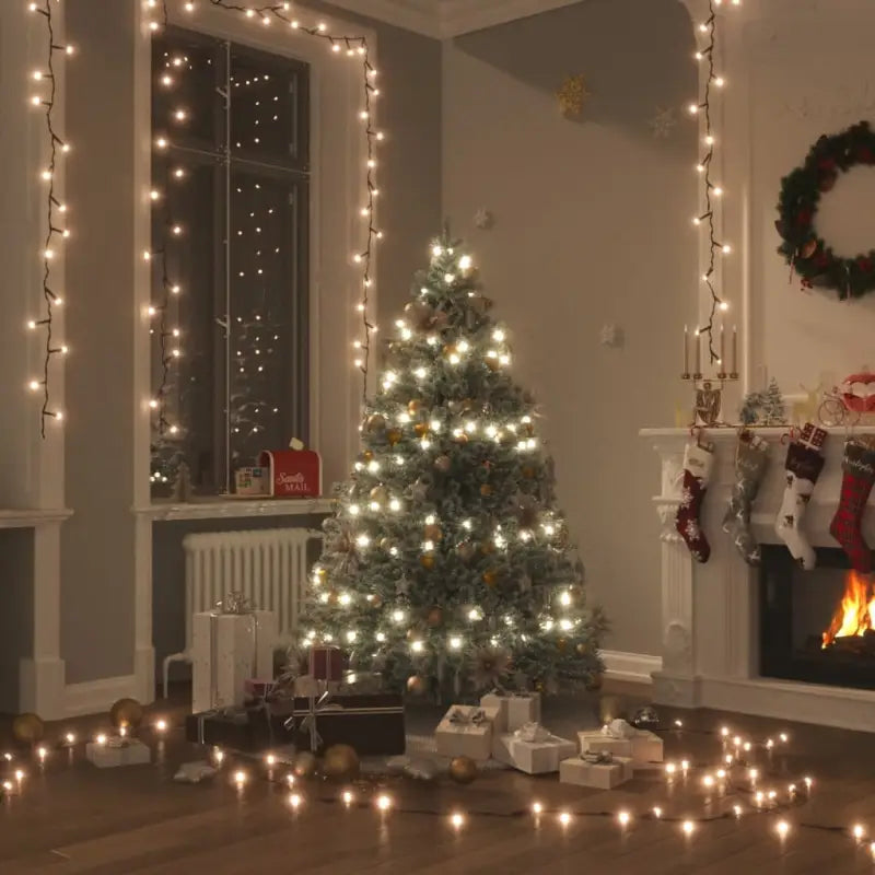 Kerstverlichting met LED en totale lengte van 15 meter - Warmwit / 30 m / 1 - Kerstverlichting
