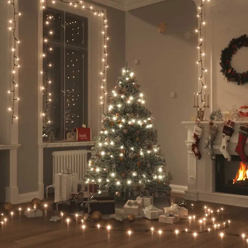 Kerstverlichting met LED en totale lengte van 15 meter - Warmwit / 15 m / 1 - Kerstverlichting