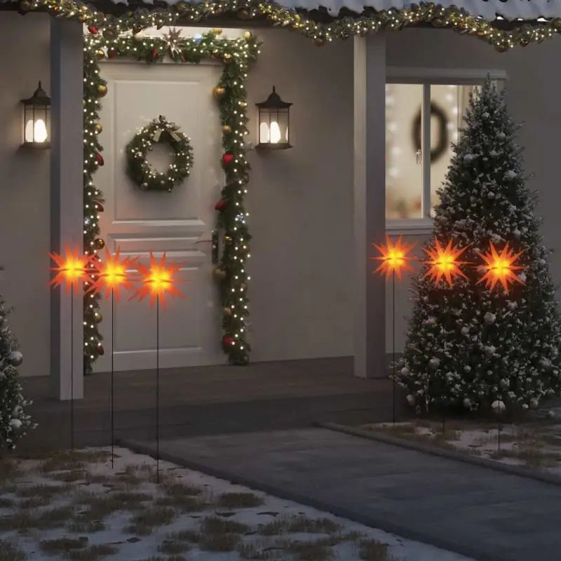 Kerstverlichting met timer voor een feestelijke sfeer rond je huis - Rood / 1 - Kerstverlichting