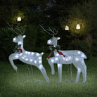 Kerstverlichting met verschillende lichteffecten voor binnen en buiten - Wit / 2 / 1 - Kerstverlichting