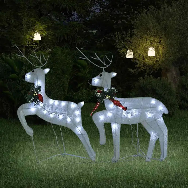 Kerstverlichting met verschillende lichteffecten voor binnen en buiten - Wit / 2 / 1 - Kerstverlichting