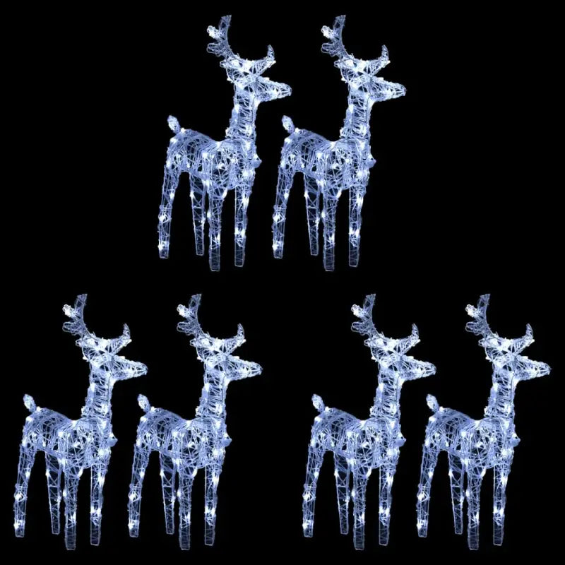 Kerstverlichting met verschillende lichteffecten voor je tuin decoratie - Koudwit / 6 / 1 - Kerstverlichting