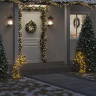 Kerstverlichting Meteoor met energiebesparende LED’s voor huis en tuin - Groen / 62 cm / 1 - Kerstverlichting