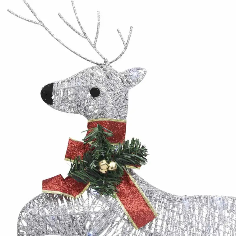 Kerstverlichting Rendes met Arrenslee Zilverkleurig - Kerstverlichting
