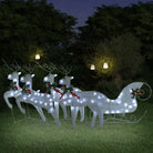 Kerstverlichting Rendes met Arrenslee Zilverkleurig - Wit / 4 / 1 - Kerstverlichting