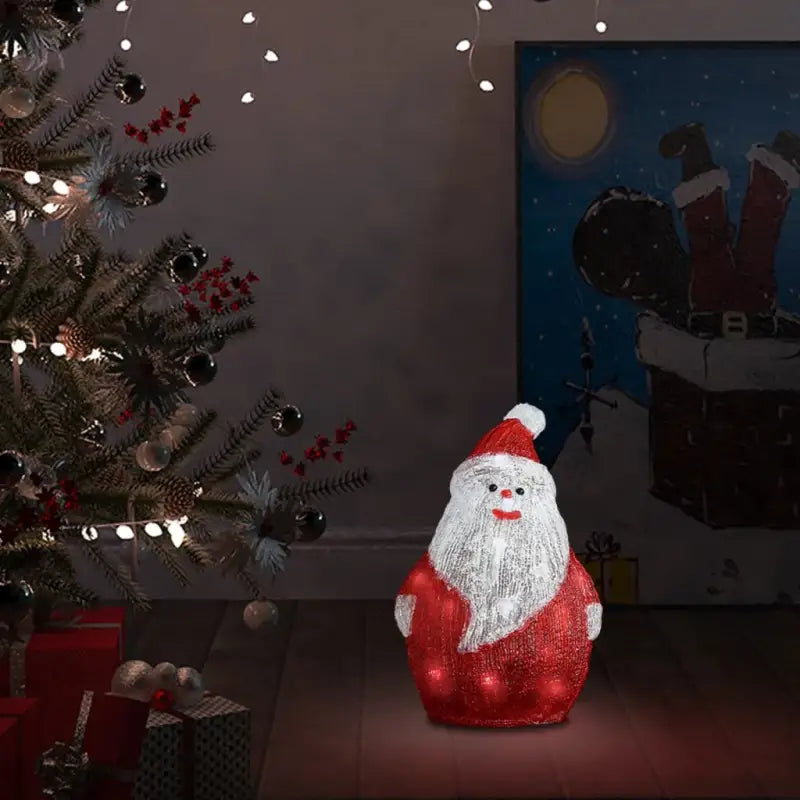 Kerstverlichting Sneeuwman van sterk acrylmateriaal voor feestelijke sfeer - Rood / 1 - Kerstverlichting