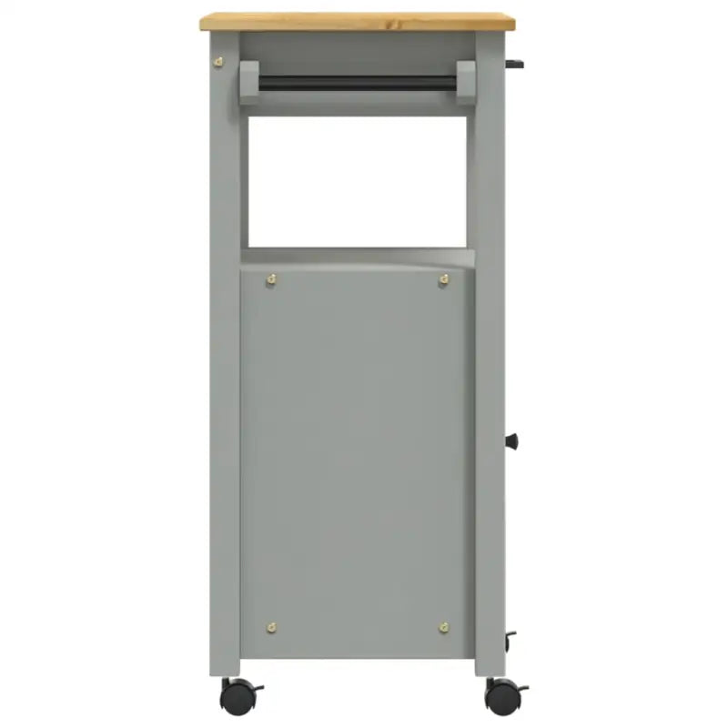 Keukentrolley van massief grenenhout voor vintage stijl en extra opbergruimte - Keukentrolleys