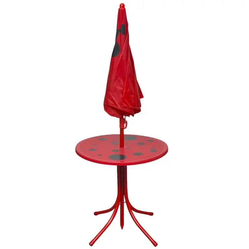 Kinder tuinset met stalen frame en veilig stof materiaal - Tuinsets