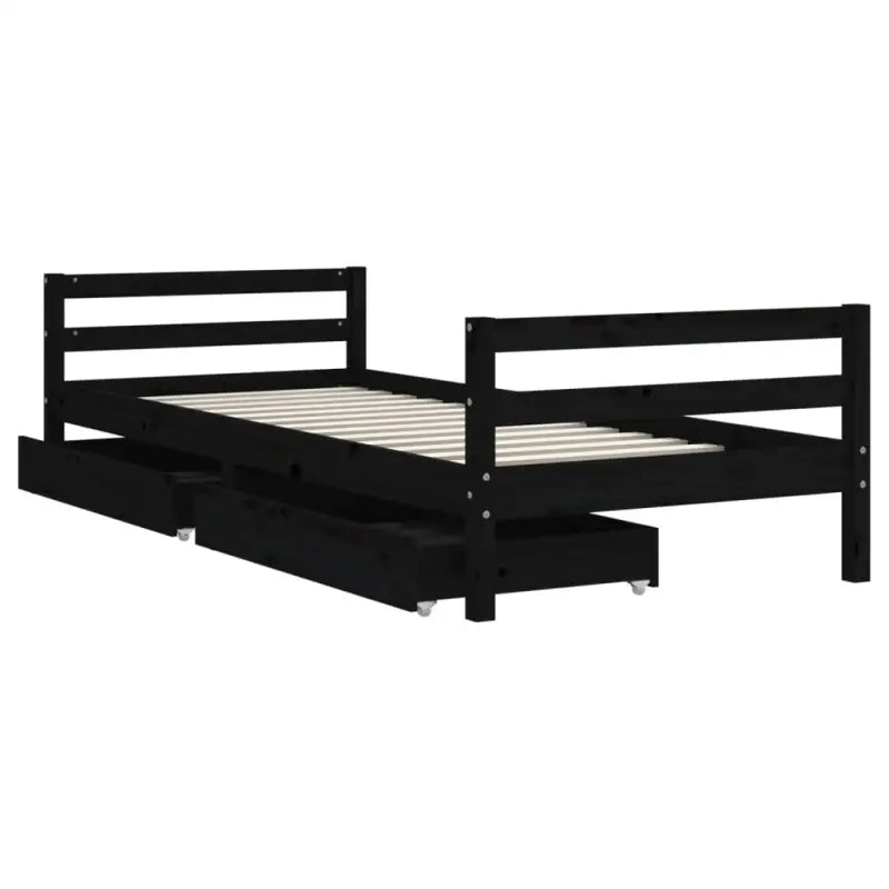 Kinderbed van massief grenenhout met elegant en tijdloos design - Peuter- & kinderbedden