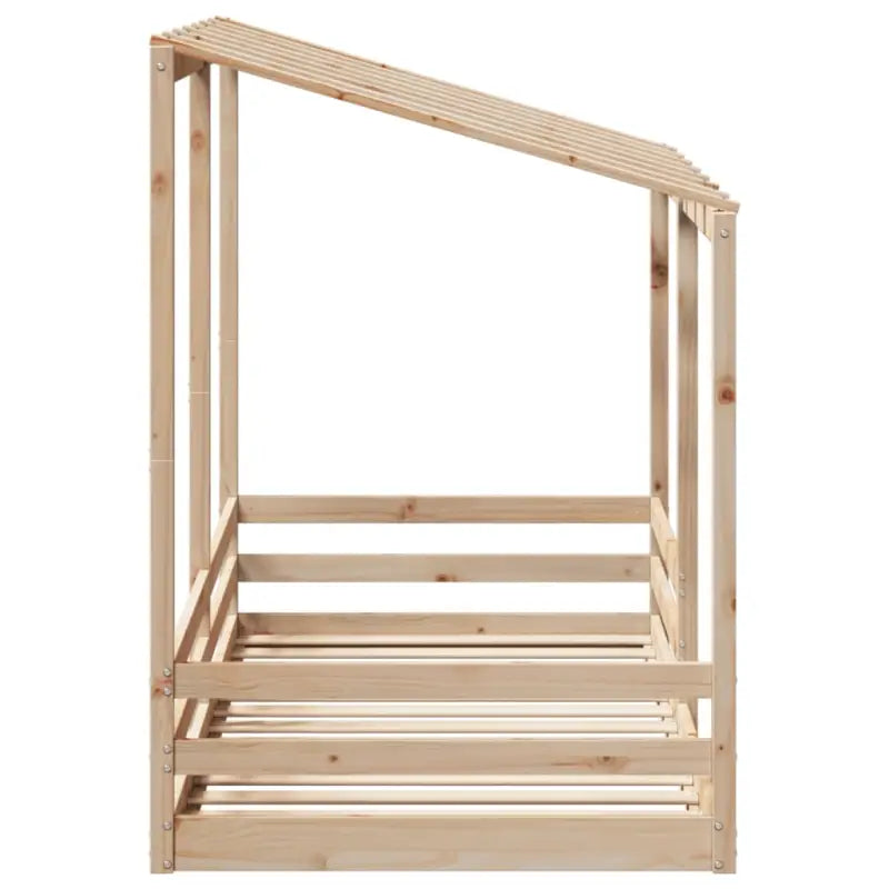 Kinderbed van massief grenenhout voor duurzaamheid en ruimtebesparing - Bedden & bedframes