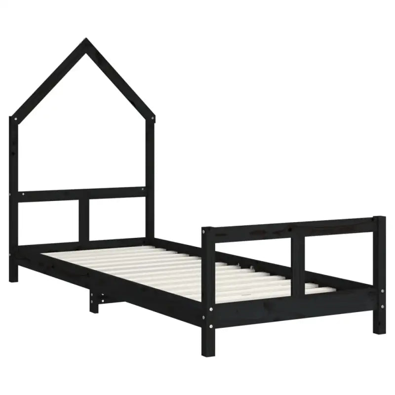 Kinderbed van massief grenenhout voor een gezellige en duurzame slaapkamer - Peuter- & kinderbedden