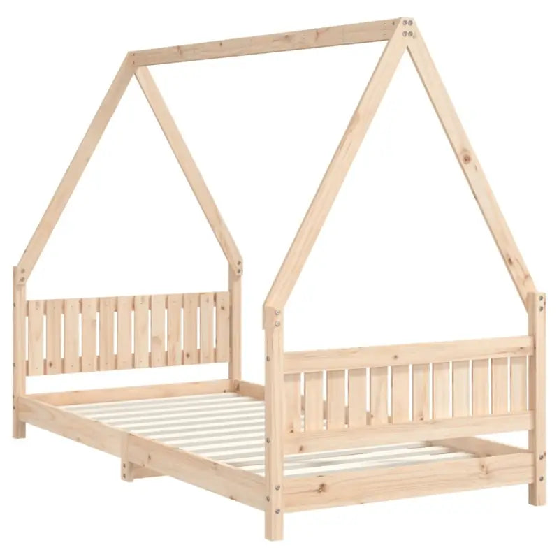 Kinderbed van massief grenenhout voor kleintjes - Peuter- & kinderbedden