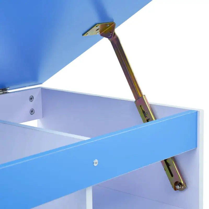 Kinderteken- en schets tafel met open schap voor plezier en functionaliteit - Schets- & tekentafels
