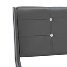 Klassiek bedframe met elegante charme en stalen poten - Grijs / 180 x 200 cm - Bedden & bedframes
