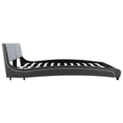 Klassiek bedframe met elegante charme en stalen poten - Grijs / 180 x 200 cm - Bedden & bedframes