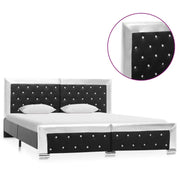Klassiek bedframe met elegante charme voor jouw slaapkamer - Zwart / 160 x 200 cm - Bedden & bedframes