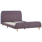 Klassiek bedframe met houten poten voor elegante slaapkamerstijl - Bedden & bedframes