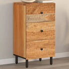 Klassiek dressoir in massief mangohout met tijdloze uitstraling - Naturel / 1 / Massief acaciahout - Dressoirs &