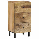Klassiek dressoir in massief mangohout met tijdloze uitstraling - Naturel / 1 / massief mangohout - Dressoirs &