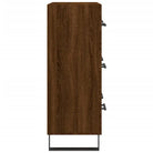 Klassiek dressoir met bewerkt hout en metalen pootjes voor een tijdloze look - Dressoirs & buffetkasten