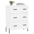 Klassiek dressoir met bewerkt hout en metalen pootjes voor een tijdloze uitstraling - Dressoirs & buffetkasten