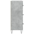 Klassiek dressoir met bewerkt hout en metalen pootjes - Dressoirs & buffetkasten