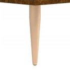 Klassiek dressoir met bewerkt hout en metalen pootjes - Dressoirs & buffetkasten