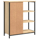 Klassiek dressoir met bewerkt hout en stevig blad met verstelbare poten - Dressoirs & buffetkasten